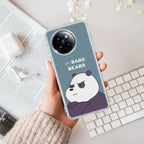 We Bare Bears Transparent Silicon Case Blue For Redmi Note 11 Pro / Redmi Note 11 Pro Plus 5G