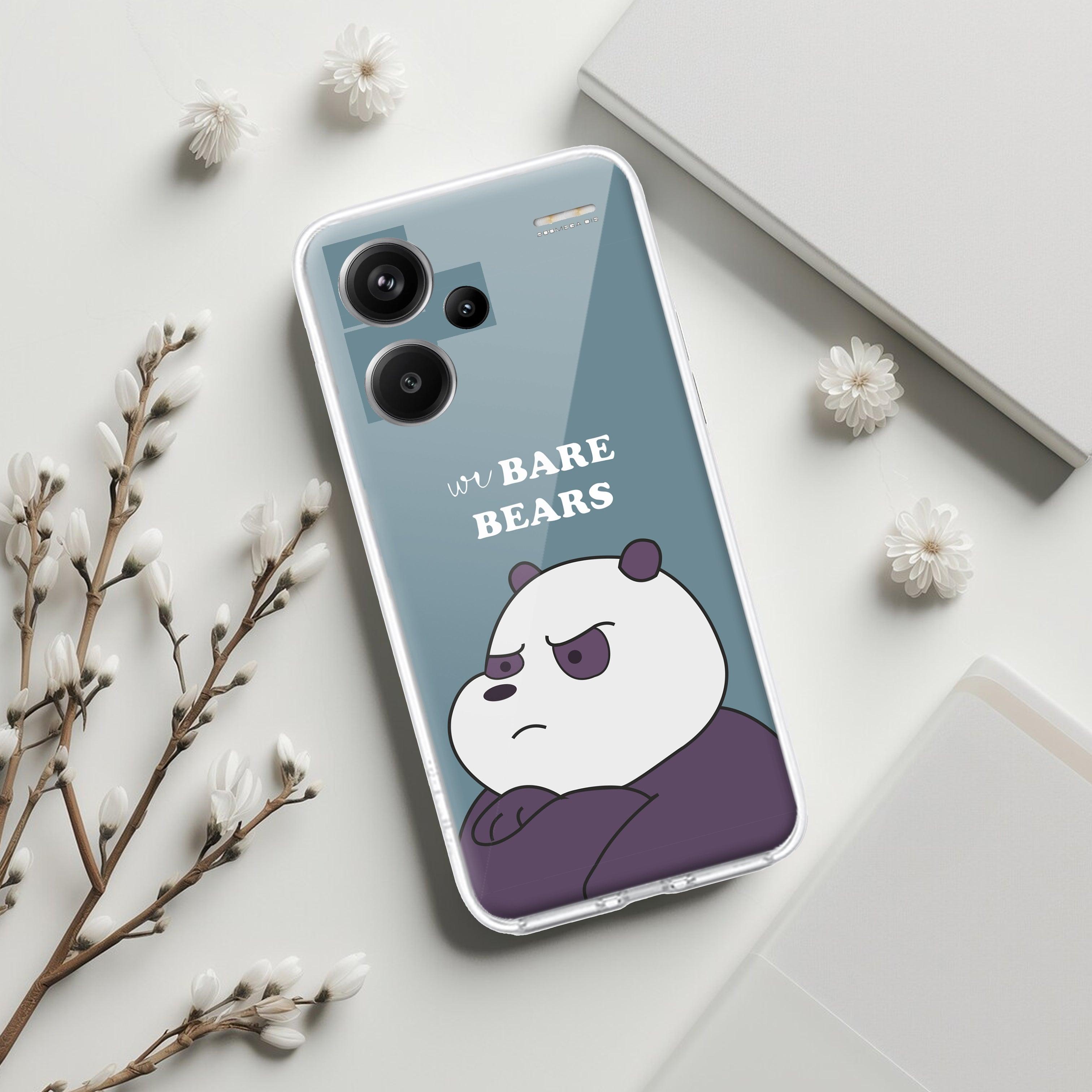 We Bare Bears Transparent Silicon Case Blue For Redmi/Xiaomi - ShopOnCliQ