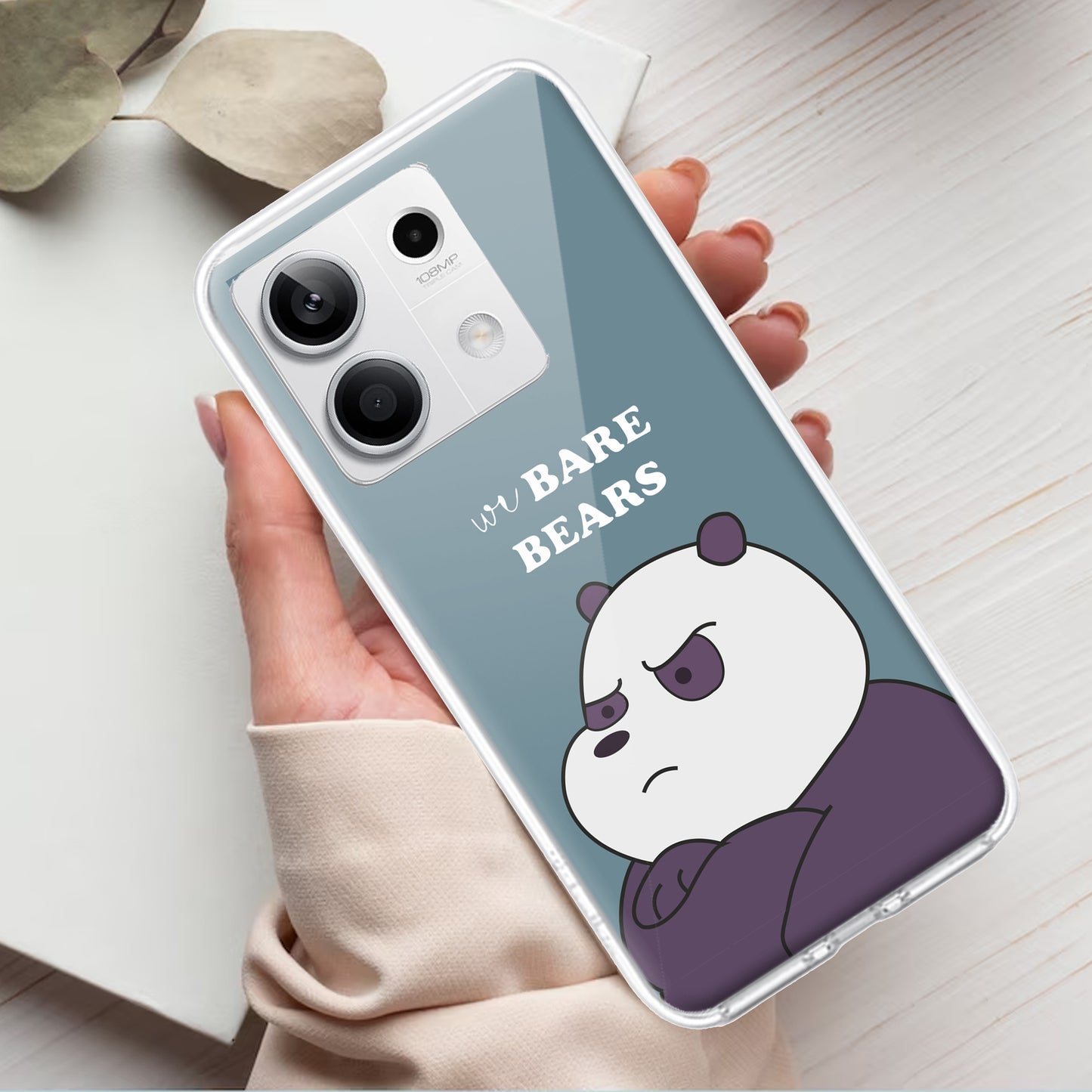 We Bare Bears Transparent Silicon Case Blue For Redmi/Xiaomi ShopOnCliQ