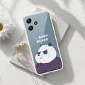 We Bare Bears Anti Yellow Case Blue For Redmi 13 5G
