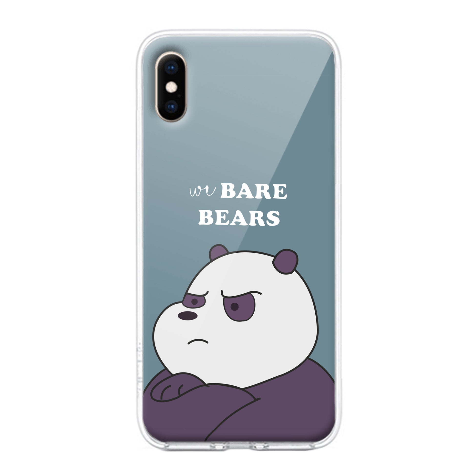 We Bare Bears Transparent Silicon Case Blue For iPhone ShopOnCliQ