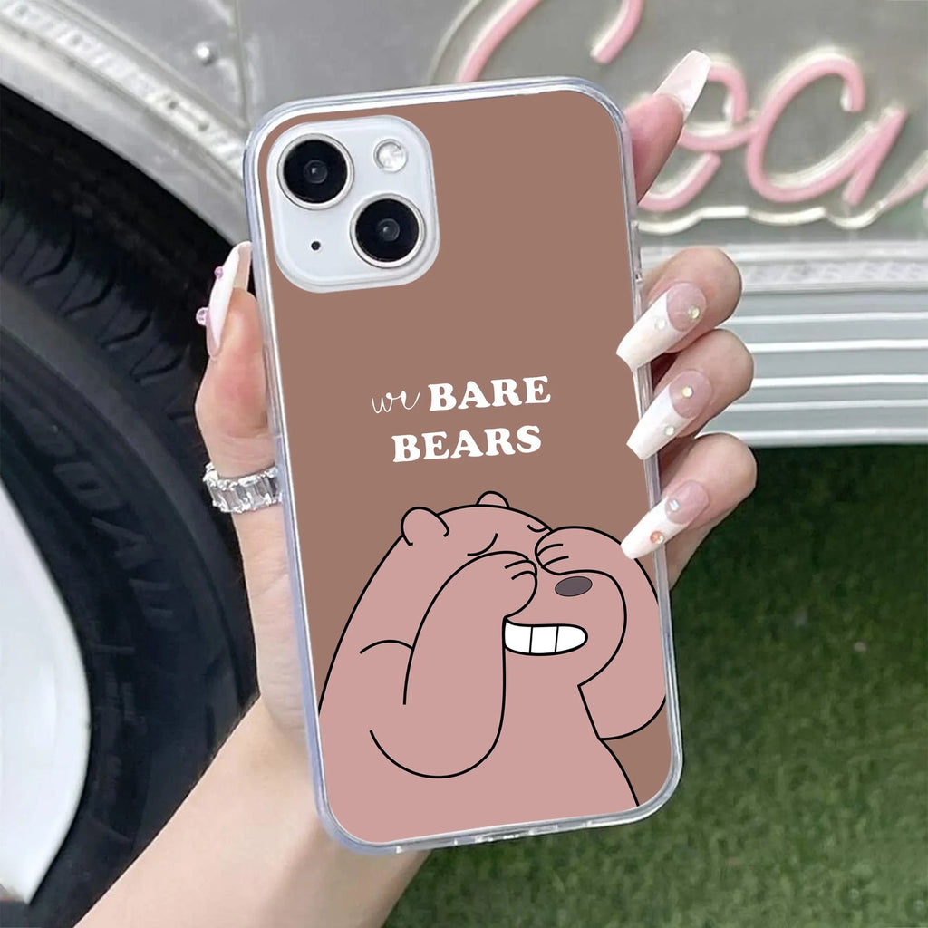 We Bare Bears Anti Yellow Case Brown For Google Pixel 8 5G
