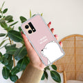 We Bare Bears Anti Yellow Case Pink For Oppo Reno 7 5G