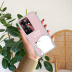 We Bare Bears Anti Yellow Case Pink For Oppo F25 Pro 5G