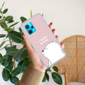 We Bare Bears Transparent Silicon Case Pink For Realme 9 Pro 5G