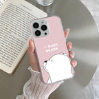 We Bare Bears Transparent Silicon Case Pink For Realme/Narzo - ShopOnCliQ