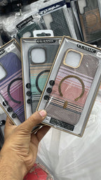 Wovan Gradient MagSafe Case for iPhone – Premium Woven Design Back Cover - ShopOnCliQ