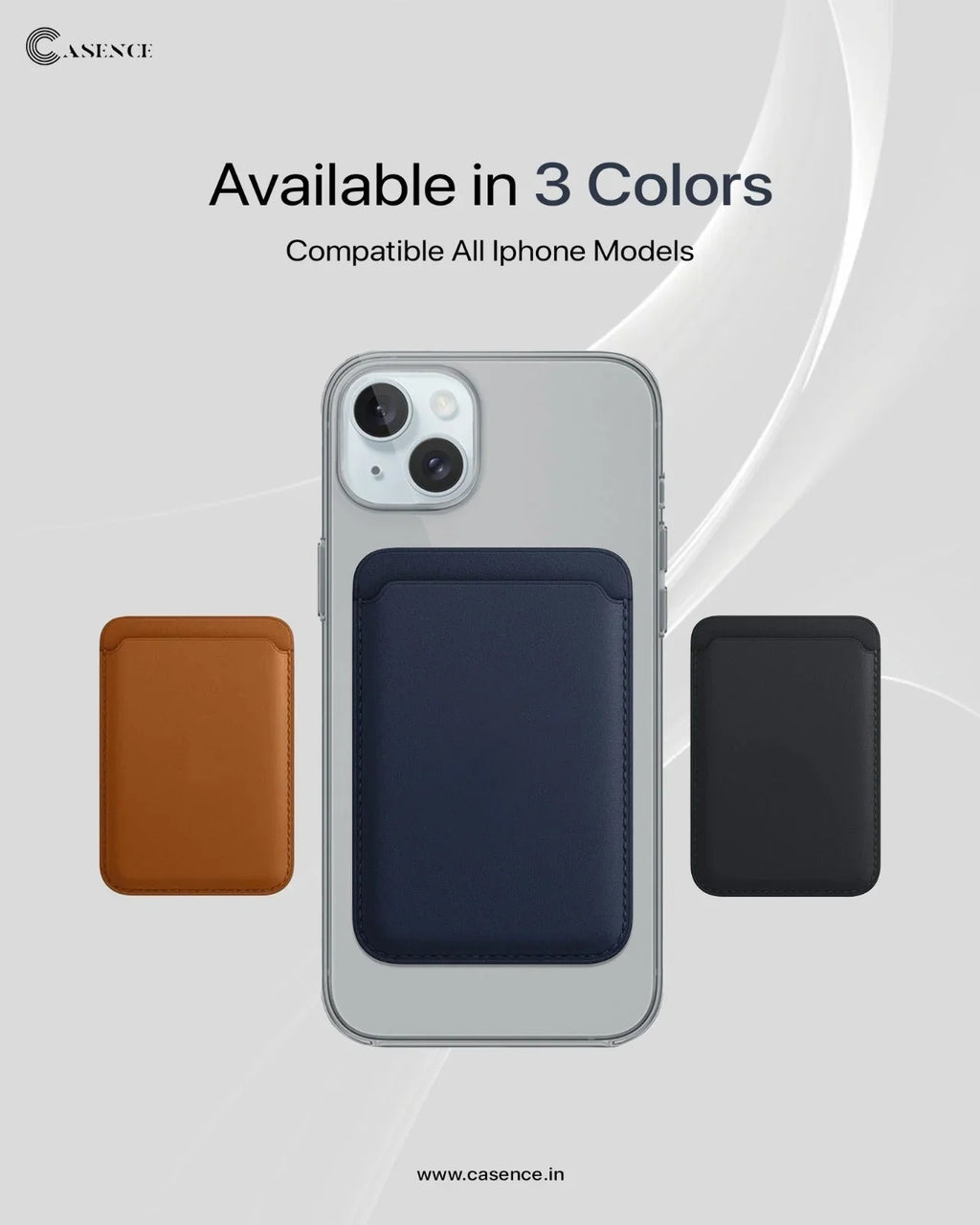 Signature Leather MagSafe Wallet for iPhone (Copper Brown) - ShopOnCliQ