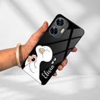 White Duck Glass Case Cover For Realme/Narzo - ShopOnCliQ