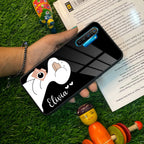 White Duck Glass Case Cover For Realme/Narzo - ShopOnCliQ