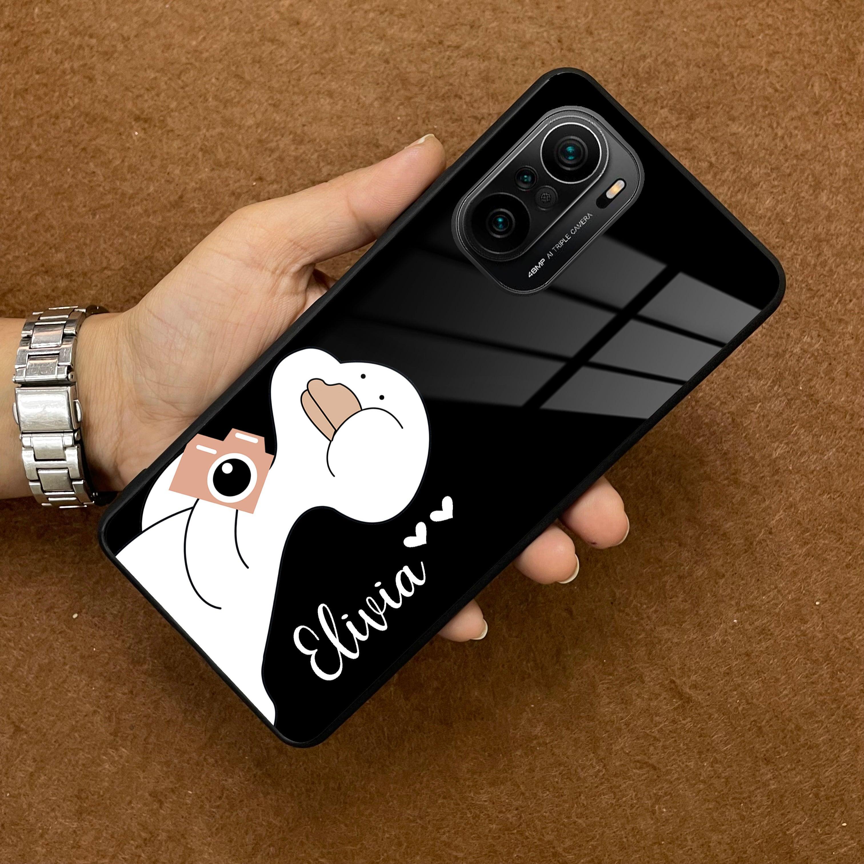 White Duck Glass Case Cover For Redmi/Xiaomi - ShopOnCliQ