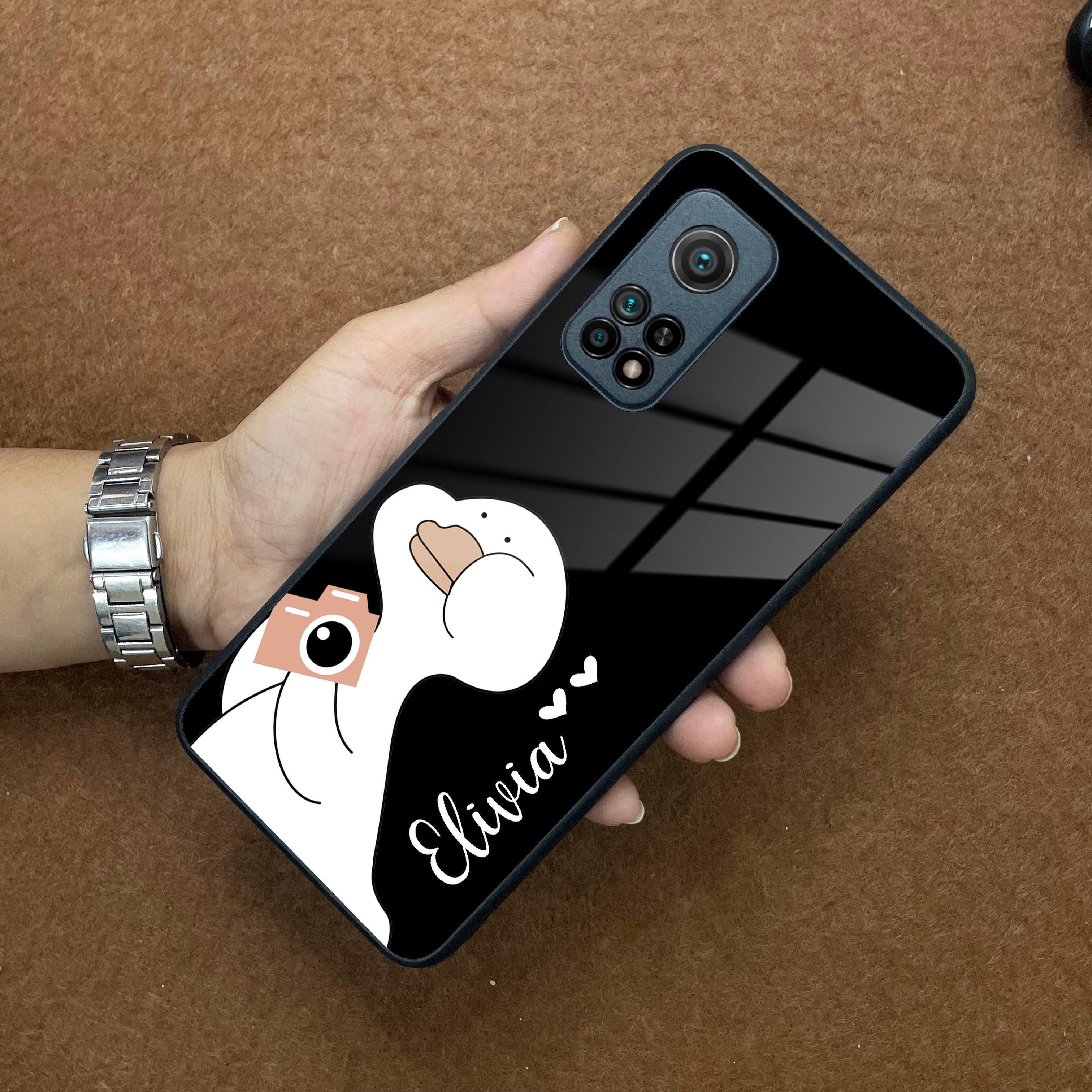 White Duck Glass Case Cover For Redmi/Xiaomi - ShopOnCliQ