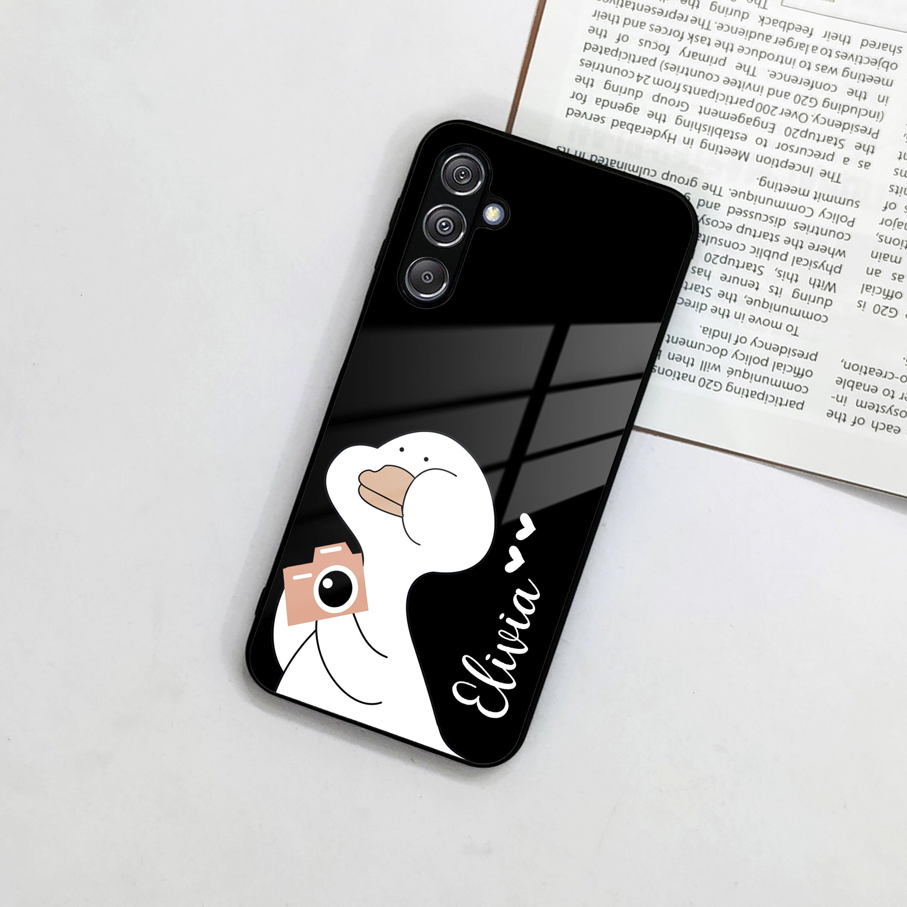 White Duck Glass Case Cover For Samsung - ShopOnCliQ