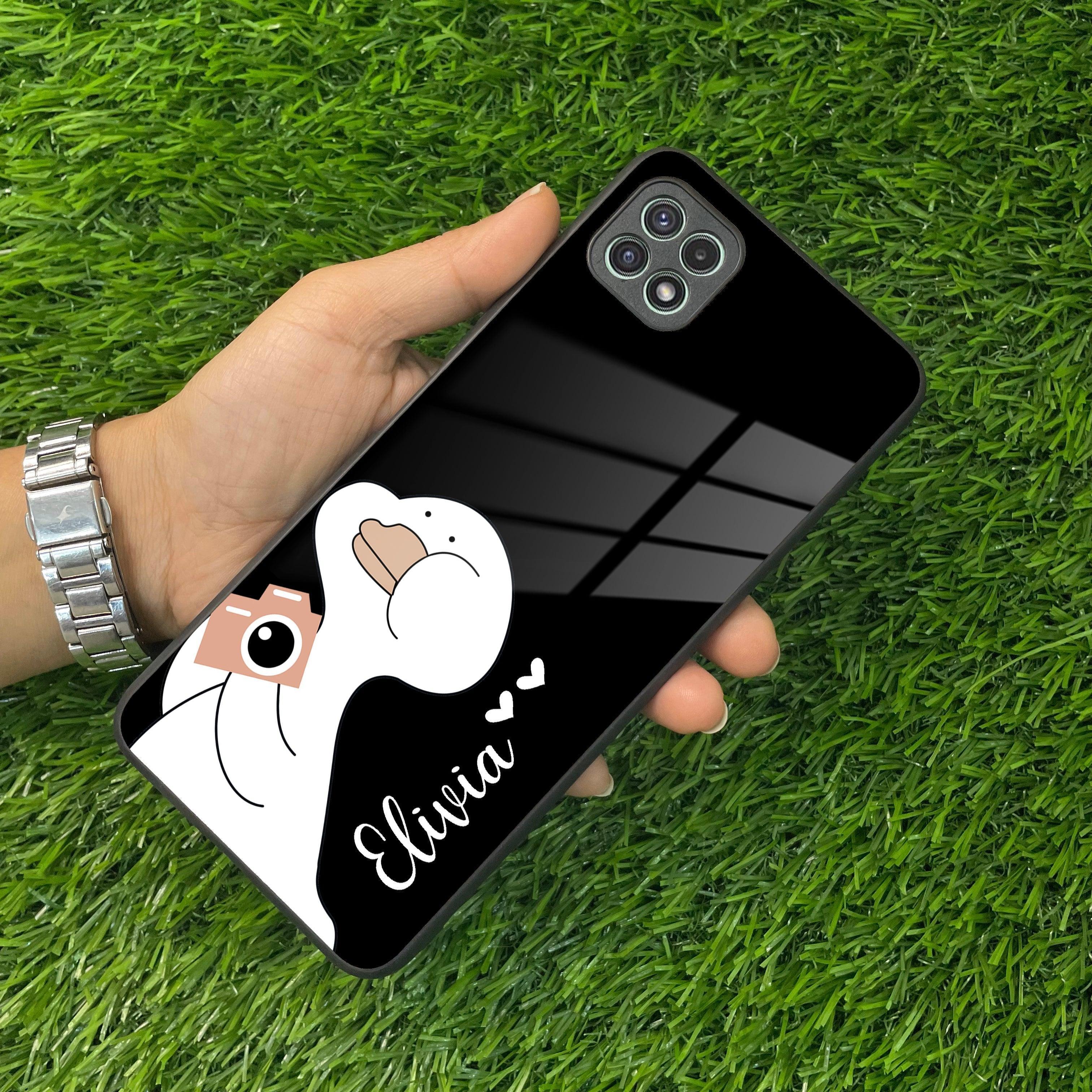 White Duck Glass Case Cover For Samsung - ShopOnCliQ