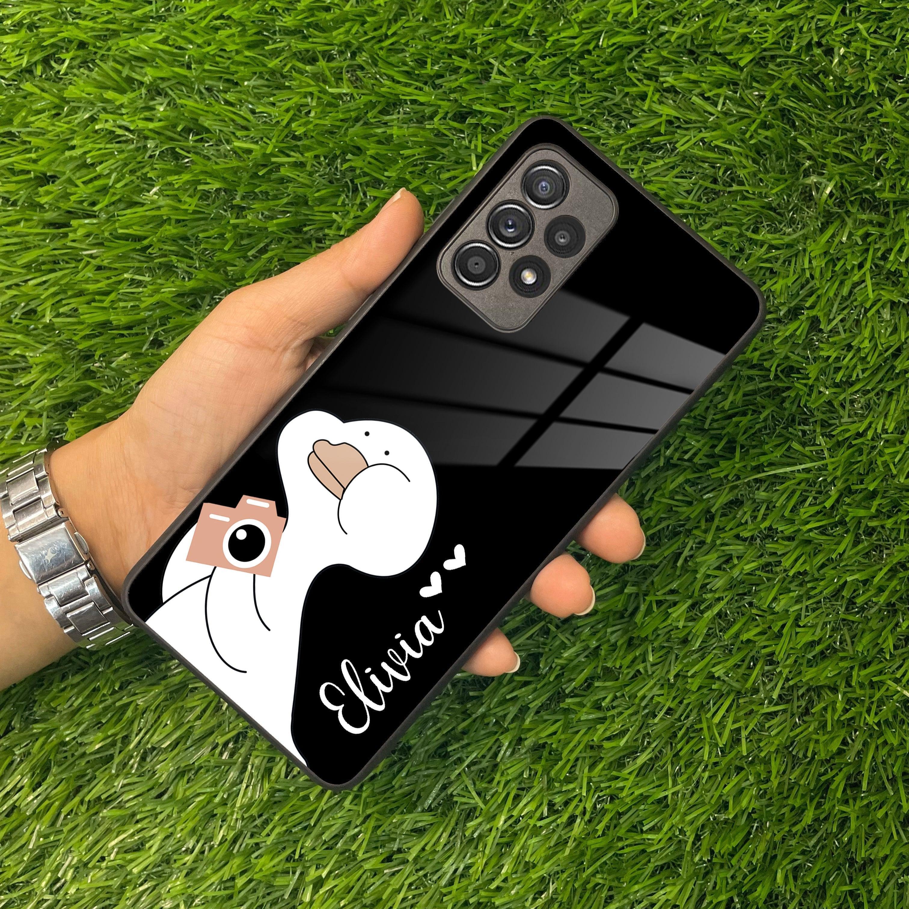 White Duck Glass Case Cover For Samsung - ShopOnCliQ