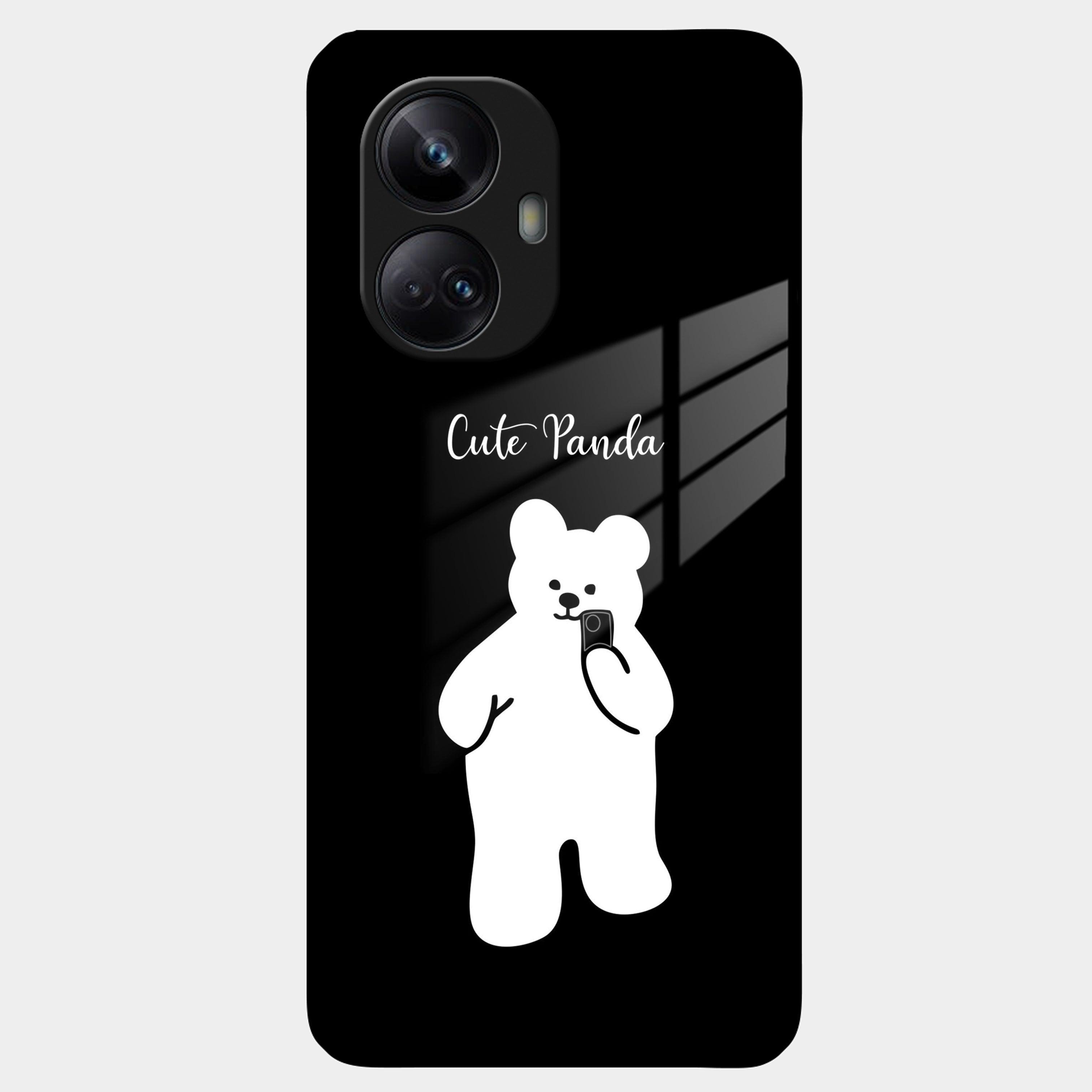 White Panda Glass Case Cover For Realme/Narzo - ShopOnCliQ