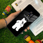 White Panda Glass Case Cover For Realme/Narzo - ShopOnCliQ