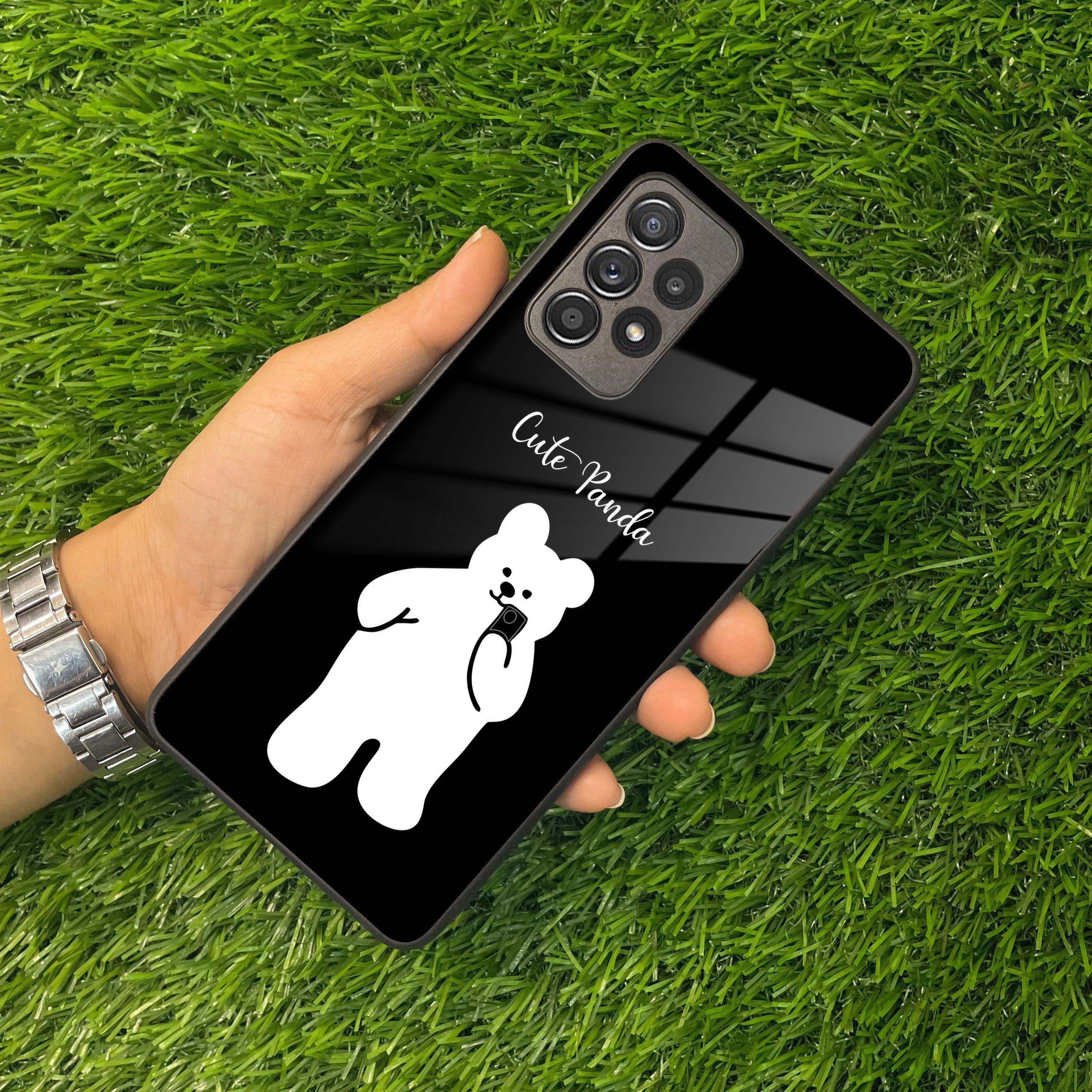 White Panda Glass Case Cover For Samsung - ShopOnCliQ