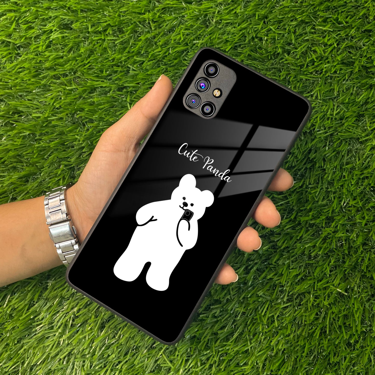 White Panda Glass Case Cover For Samsung ShopOnCliQ