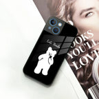 White Panda Glass Case Cover For iPhone - ShopOnCliQ