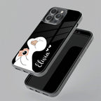 White Duck Glass Case Cover For iQOO - ShopOnCliQ