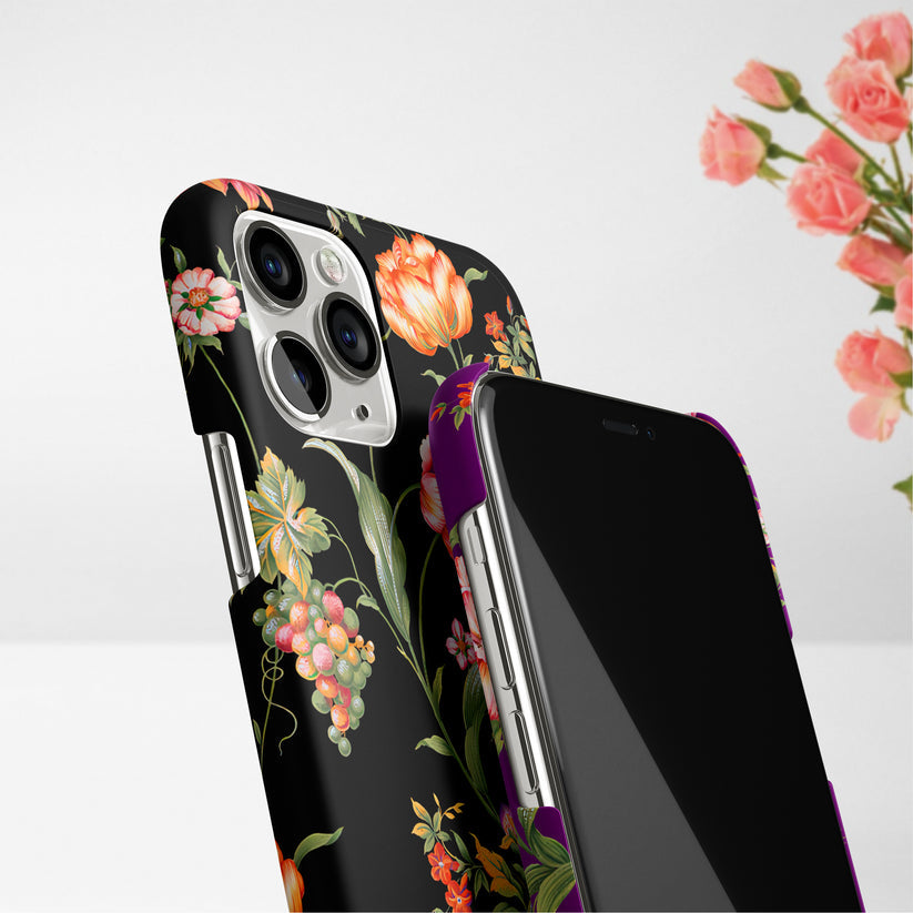 Just Wow Floral Slim Phone Case Cover Color Black For Redmi/Xiaomi
