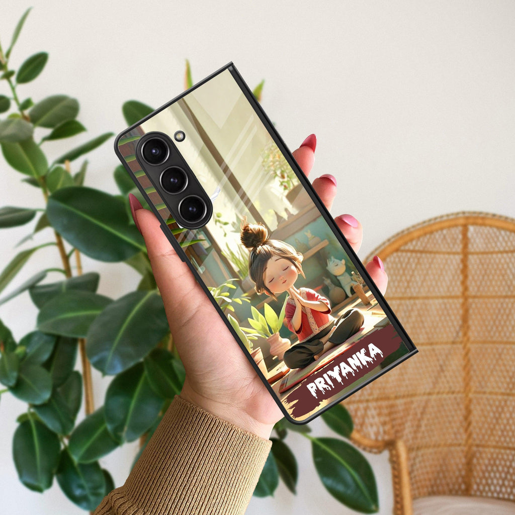 Yoga Glossy Metal Case Cover For Samsung - ShopOnCliQ