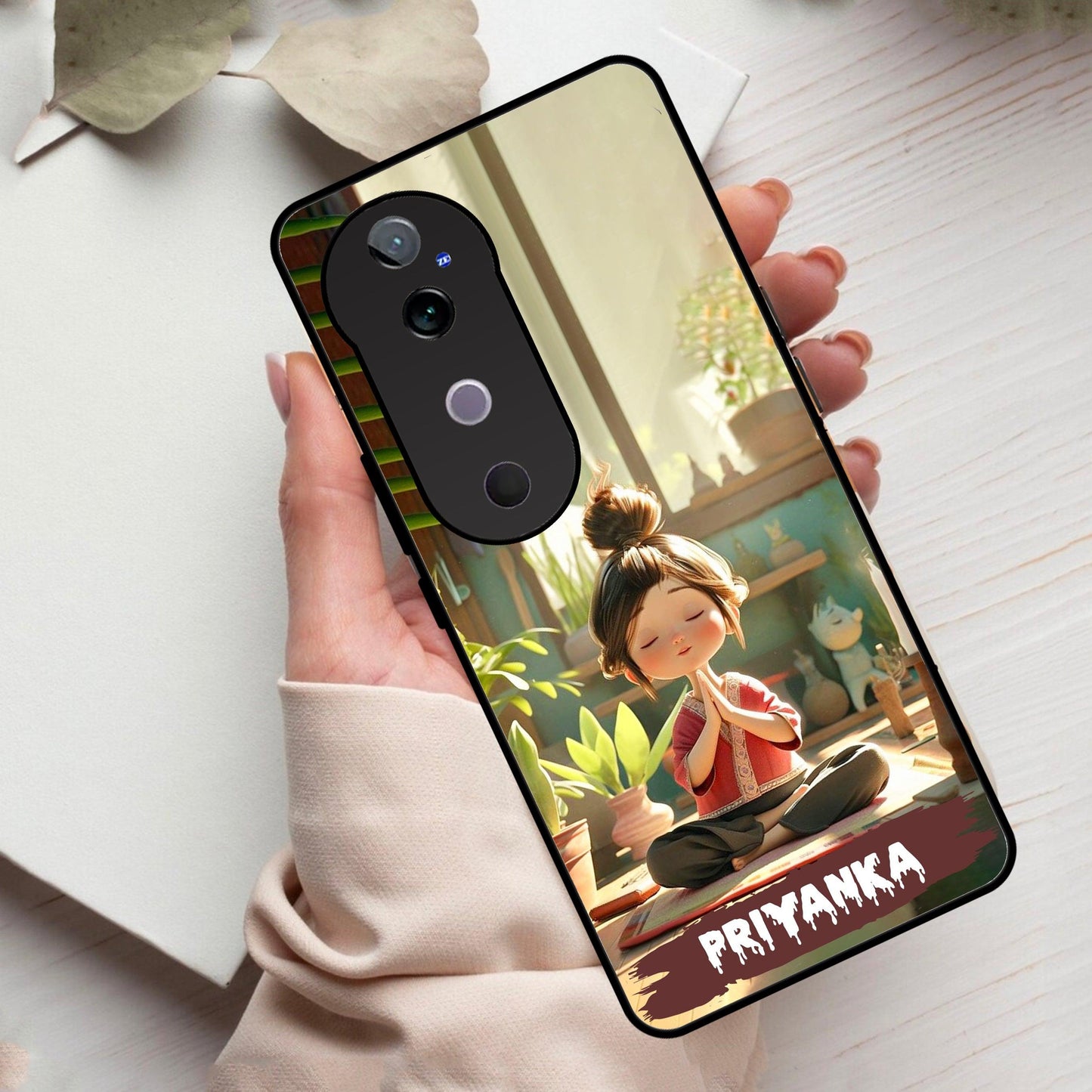 Yoga Glossy Metal Case Cover For Vivo