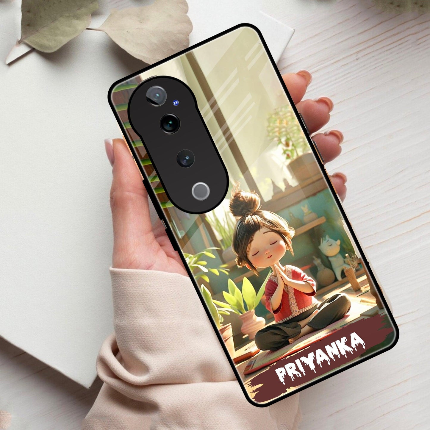 Yoga Glossy Metal Case Cover For Vivo