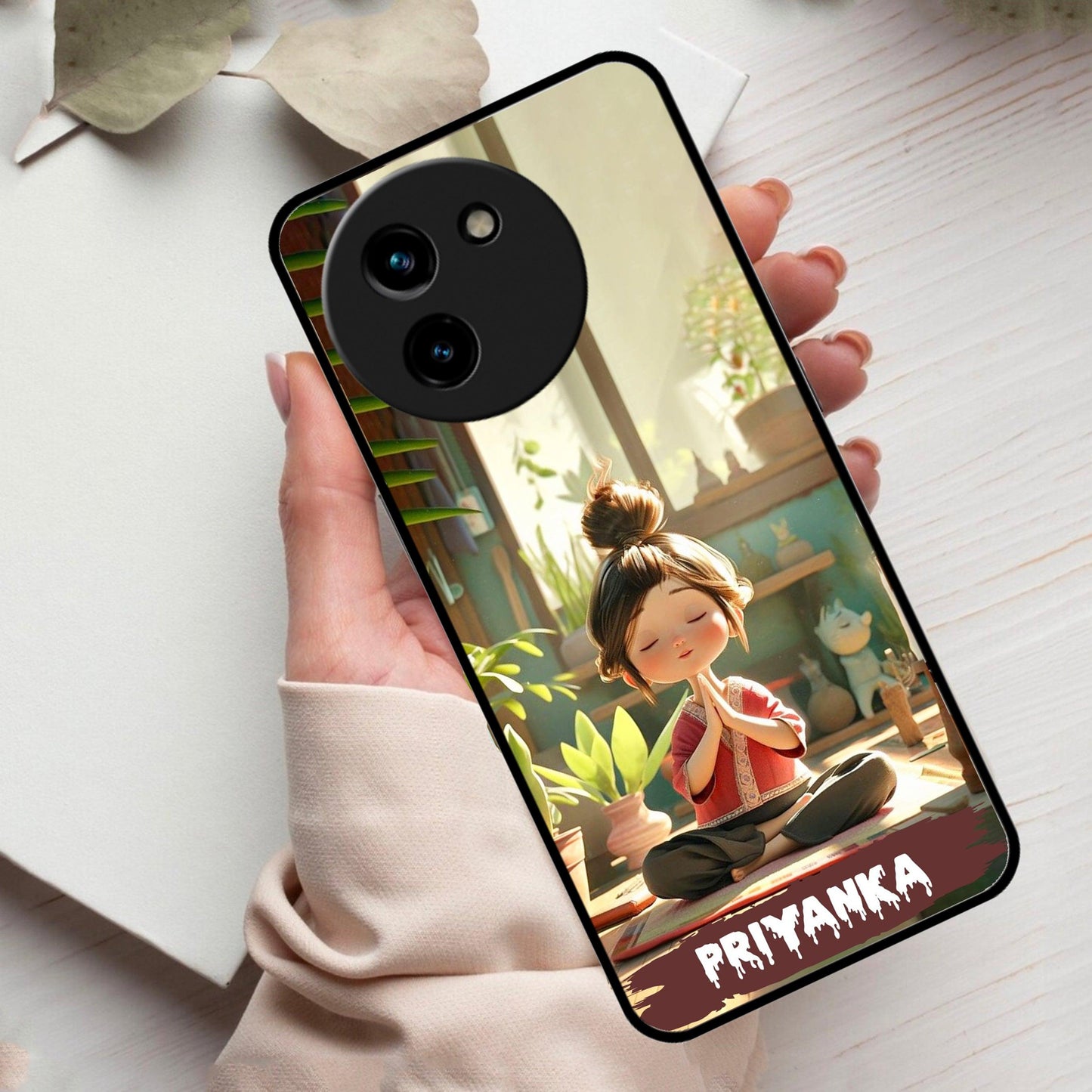 Yoga Glossy Metal Case Cover For Vivo