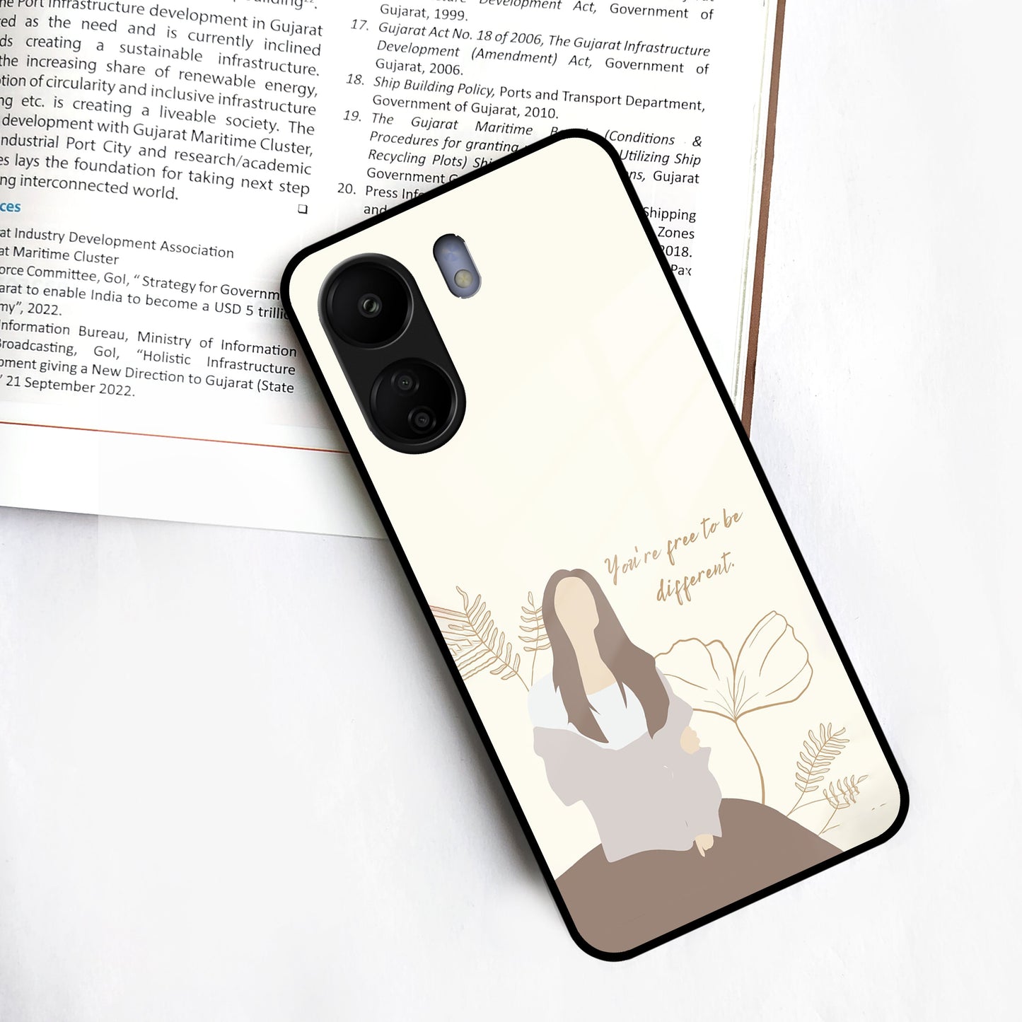 Always Stay Humble And Kind  Glass Phone Cover V2 for Redmi/Xiaomi
