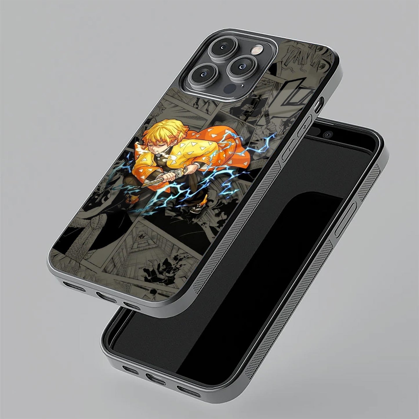 Zenitsu Manga Glass Case Cover For Samsung