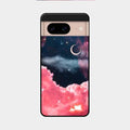 Aesthetic Cloud Glass Case Cover For Google Pixel 8 5G