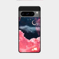 Aesthetic Cloud Glass Case Cover For Google Pixel 8 Pro 5G