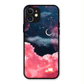 Aesthetic Cloud Glass Case Cover For iPhone 12