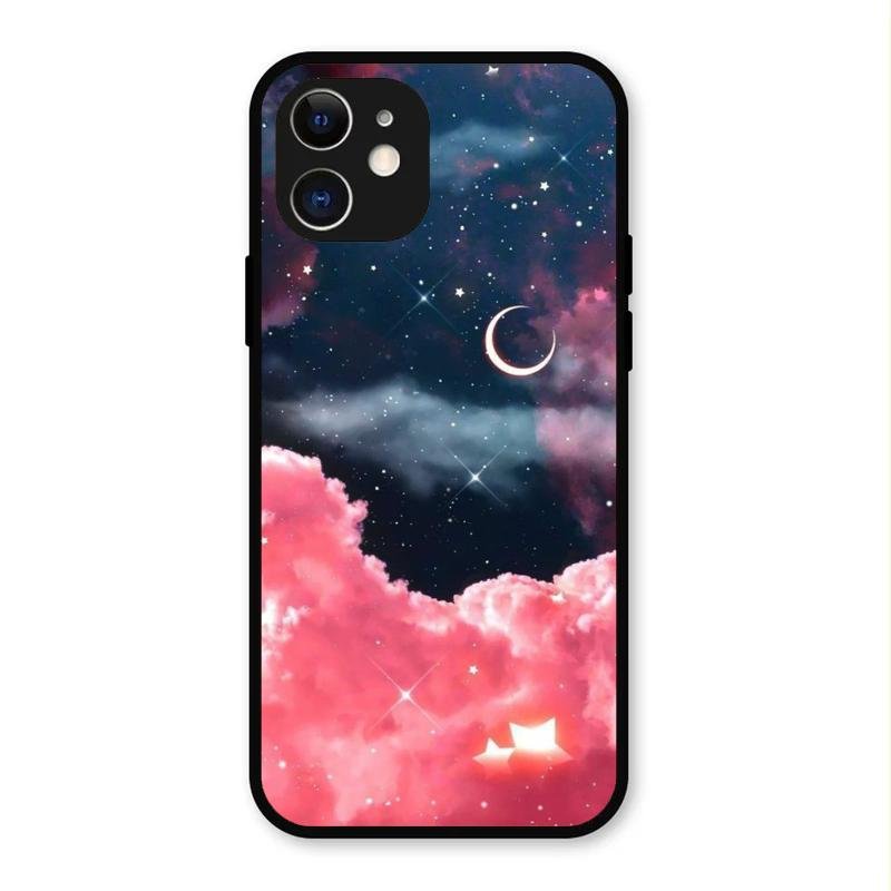 Aesthetic Cloud Glass Case Cover For iPhone 12