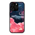 Aesthetic Cloud Glass Case Cover For iPhone 15 Pro