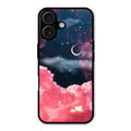 Aesthetic Cloud Glass Case Cover For iPhone 16 Plus