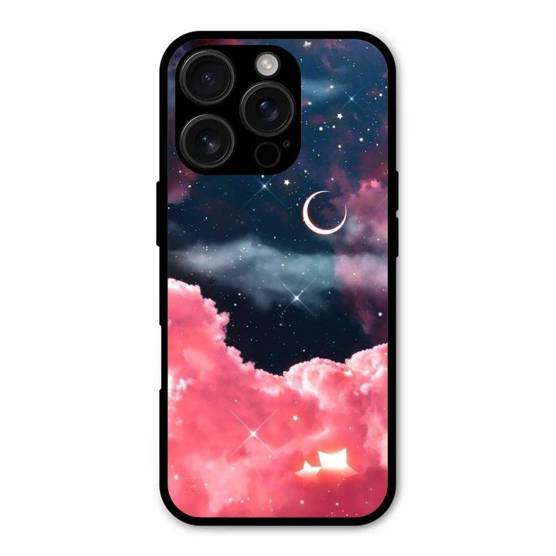 Aesthetic Cloud Glass Case Cover For iPhone 16 Pro