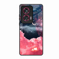 Aesthetic Cloud Glass Case Cover For Motorola Edge 50 Fusion 5G