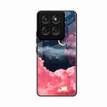 Aesthetic Cloud Glass Case Cover For Motorola Edge 60 5G
