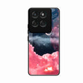Aesthetic Cloud Glass Case Cover For Motorola Edge 60 Pro 5G