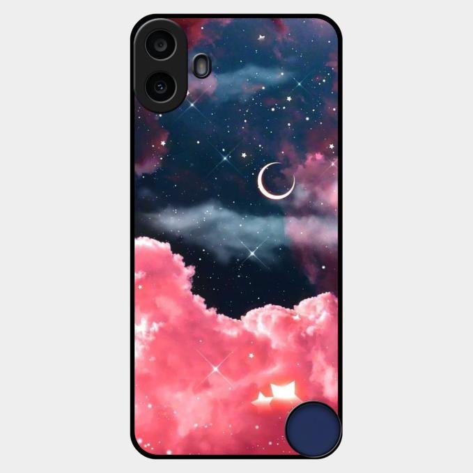 Aesthetic Cloud Glass Case Cover For Nothing Cmf Phone 1