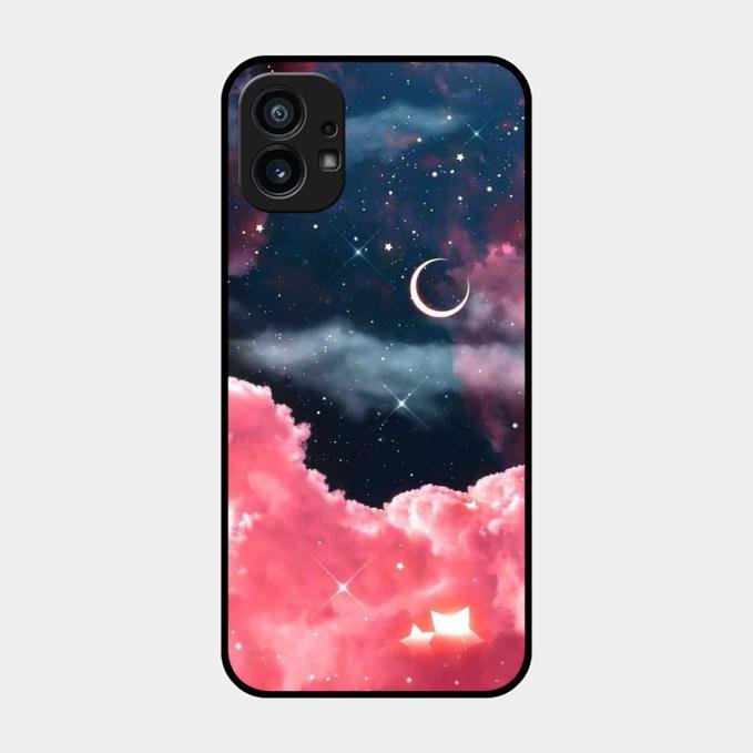 Aesthetic Cloud Glass Case Cover For Nothing Phone 1