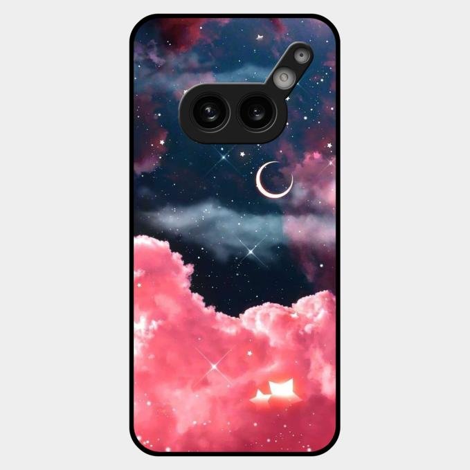 Aesthetic Cloud Glass Case Cover For Nothing Phone 2A Plus