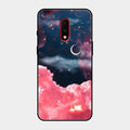 Aesthetic Cloud Glass Case Cover For Oneplus 7