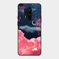 Aesthetic Cloud Glass Case Cover For Oneplus 8 Pro