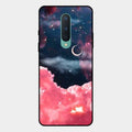 Aesthetic Cloud Glass Case Cover For Oneplus 8