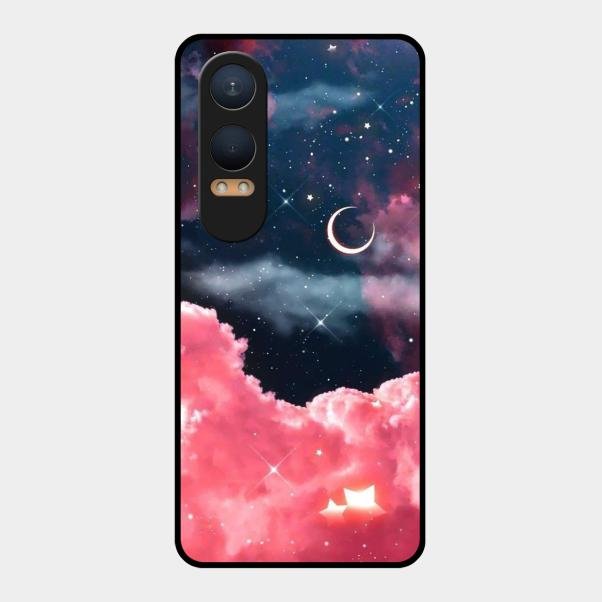 Aesthetic Cloud Glass Case Cover For Oneplus Nord Ce 4 Lite 5G