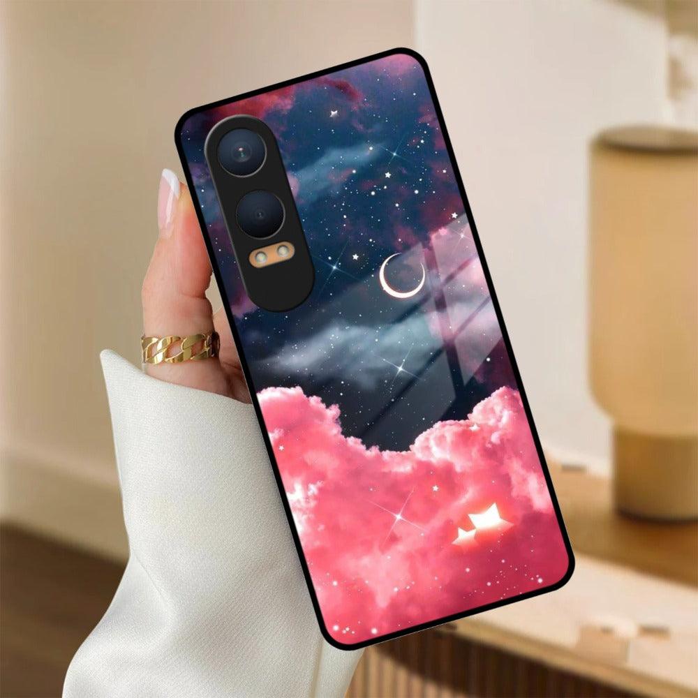 Aesthetic Cloud Glass Case Cover For OnePlus